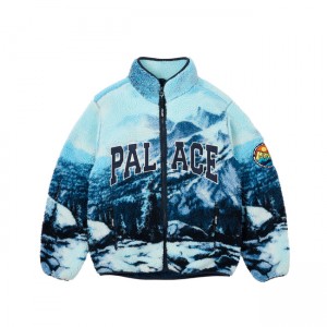 Palace Appalachian Funnel Fleece Palaska Jackets | KFYL-34280