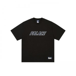 Palace Athletic Logo T-shirts | TQGB-92546