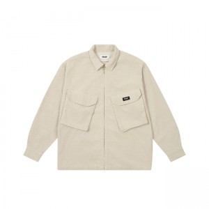 Palace Cord Pdu Concrete Shirts | UHVT-78124