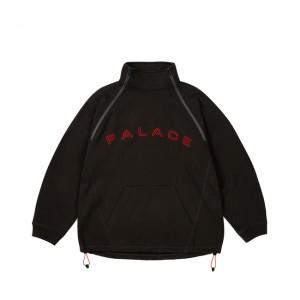 Palace Double Zip Funnel Sweatshirts | HWUO-57623