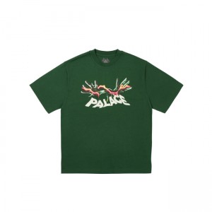 Palace Hands On Marl T-shirts | RXBE-89075