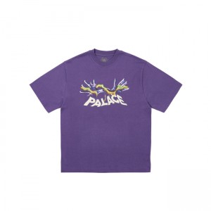 Palace Hands On Racey T-shirts | XQMK-09753