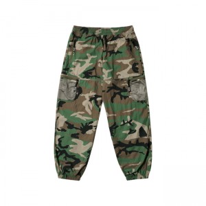 Palace Mesh Pocket Shell Cargo Woodland Dpm Bottoms | PXND-98275