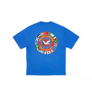 Palace Nations Berry T-shirts | ZWPE-37516