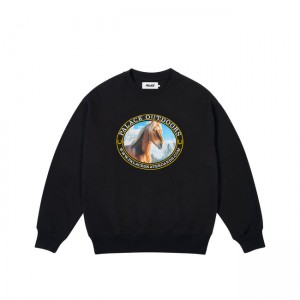 Palace Outdoors Crew Sweatshirts | JGYL-21609