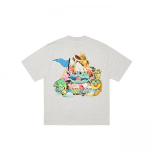 Palace P Sea Marl T-shirts | EWAI-83194