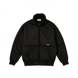 Palace Sherpa Faux Suede Funnel Jackets | YEHJ-27146