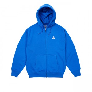 Palace Sofar Zip Berry Hoodie | NCLX-27891