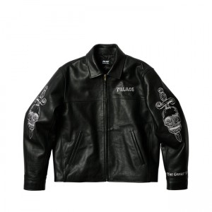 Palace Tgf Leather Jackets | XUMH-06853