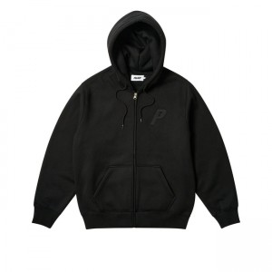 Palace Thermal Embossed P3 Zip Hoodie | CBAS-86034