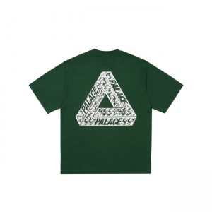 Palace Tri Slip Racey T-shirts | NPMC-27459