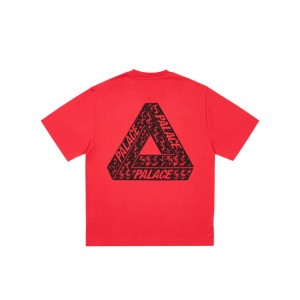 Palace Tri Slip Tomato T-shirts | RFTO-83670