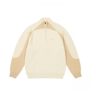 Palace Trial 1/4 Zip Knit Soft Tops | HYGV-51980