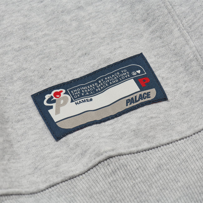 Palace Athletic Crew Marl Sweatshirts | KVFD-13582