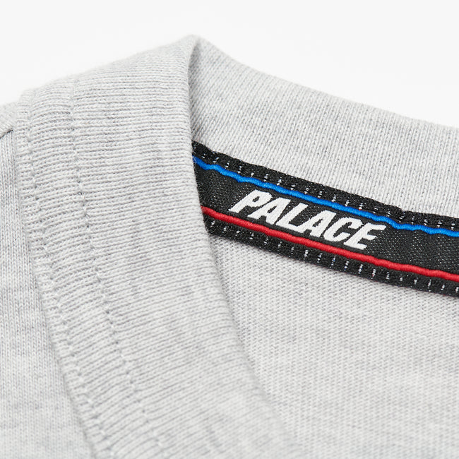 Palace Basically A Longsleeve Marl T-shirts | GSFM-57314