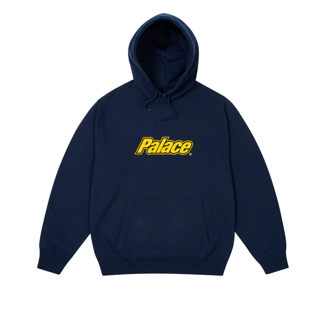 Palace Border Logo Marl Hoodie | FYSL-13296