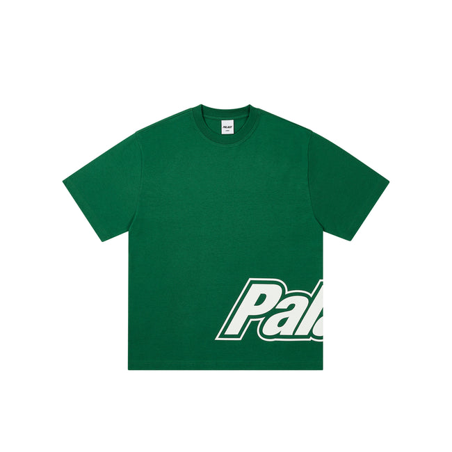 Palace Border Logo Racey T-shirts | TFDP-03851