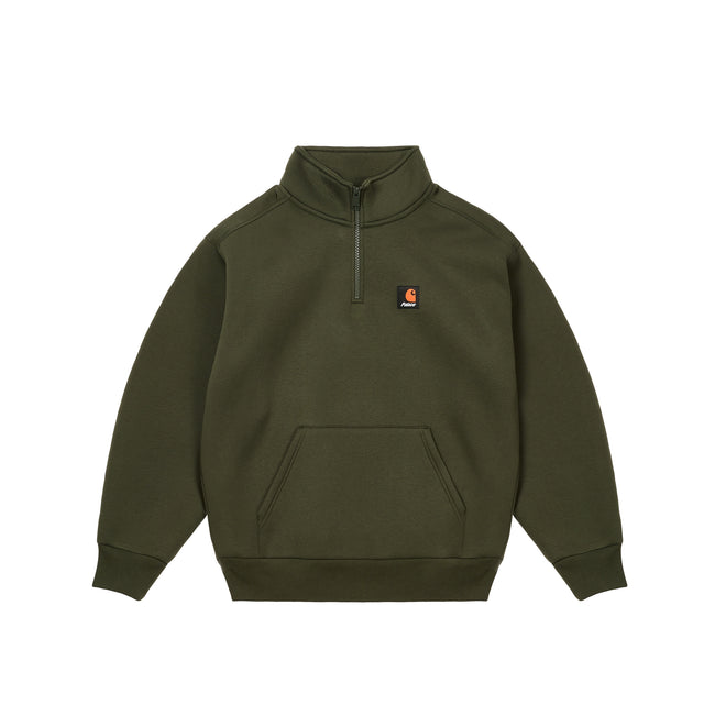 Palace Carhartt Wip Carlux 1/2 Zip Plant Sweatshirts | BATO-48920