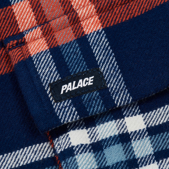 Palace Check Burnt Shirts | MQXH-91048