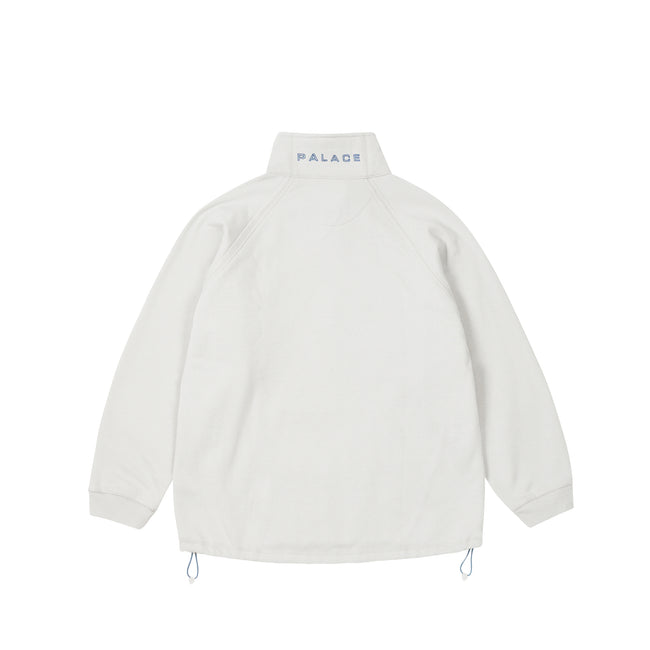 Palace Double Zip Funnel Concrete Sweatshirts | ECJV-51942