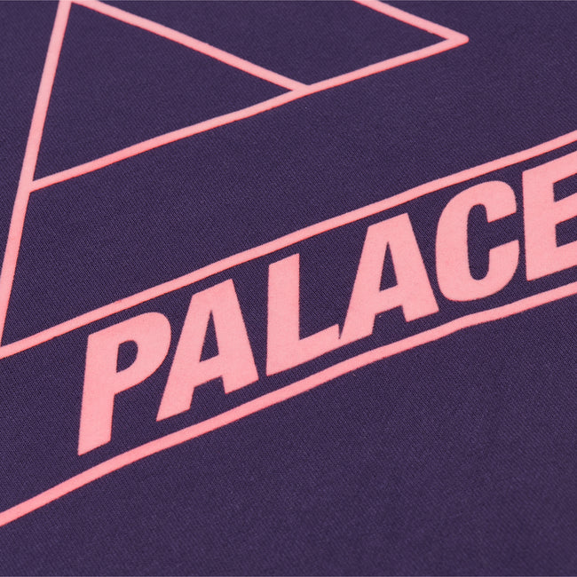 Palace Glow Tri-ferg Purp Hoodie | KWXL-57809