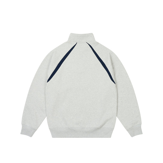 Palace International 1/4 Zip Marl Sweatshirts | GDFB-58149