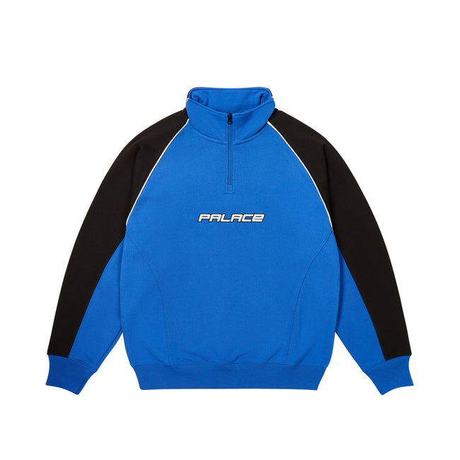 Palace Palstar 1/4 Zip Berry Sweatshirts | SOPG-37650