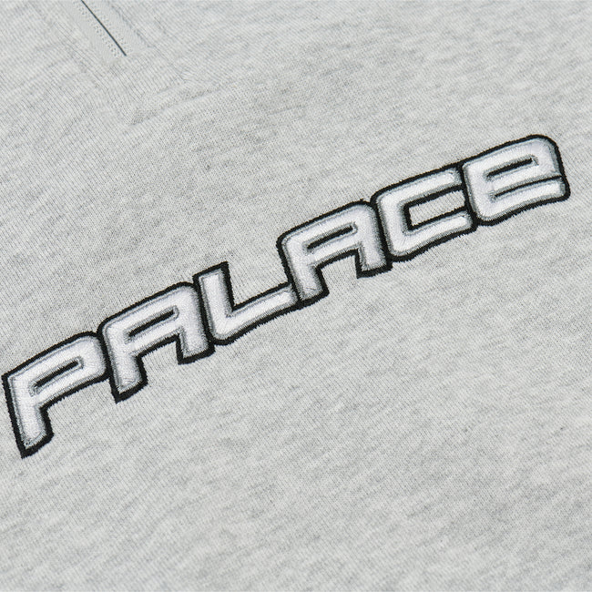 Palace Palstar 1/4 Zip Marl Sweatshirts | VMLH-62354