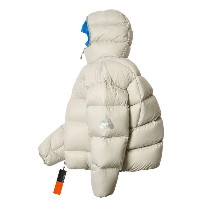 Palace Pertex Opaque Balaclava Puffa Concrete Jackets | LUEY-80725