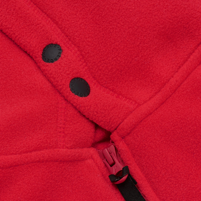 Palace Polartec Lazer Zip Tomato Hoodie | AQLY-14802