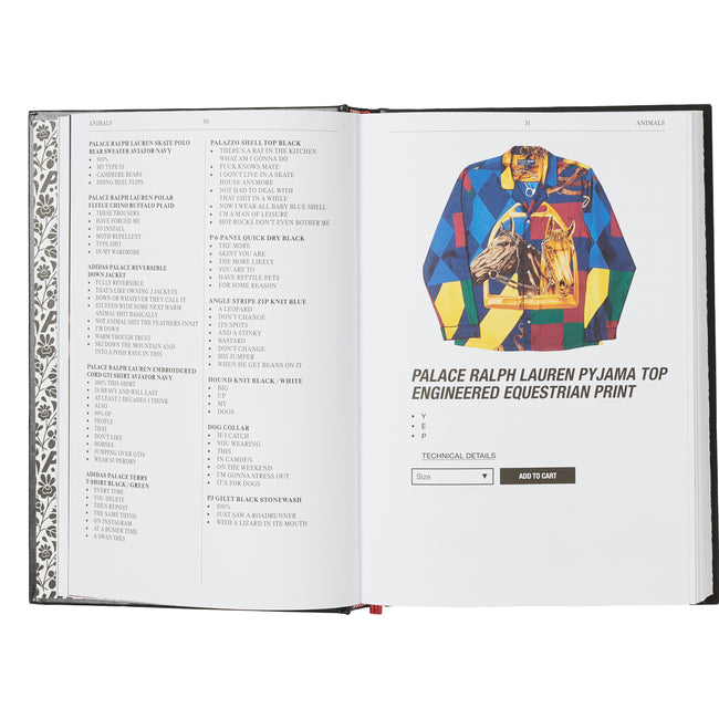 Palace Product Descriptions: The Selected Archive Book Accessories | YVOQ-68342