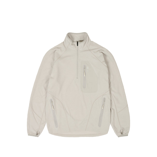 Palace Run It 1/2 Zip Thermal Track Concrete Jackets | JTIZ-23605