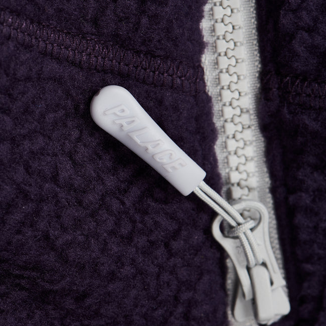 Palace Therma Fleece Purp Jackets | DFBV-13520