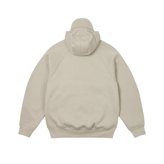 Palace Thermal Bonded Cap Concrete Hoodie | DZPG-72903