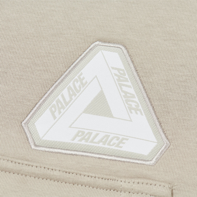 Palace Thermal Bonded Cap Concrete Hoodie | DZPG-72903