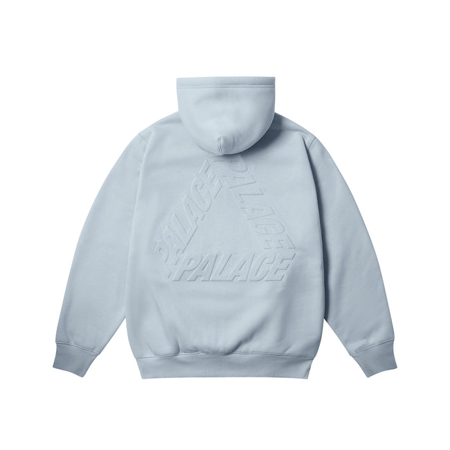 Palace Thermal Embossed P3 Zip Faint Hoodie | BJQD-98756