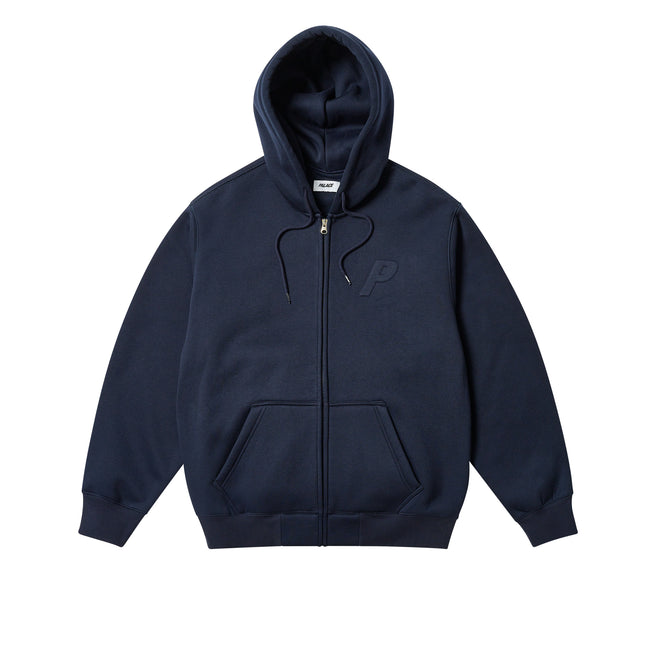 Palace Thermal Embossed P3 Zip Hoodie | NAFZ-21640