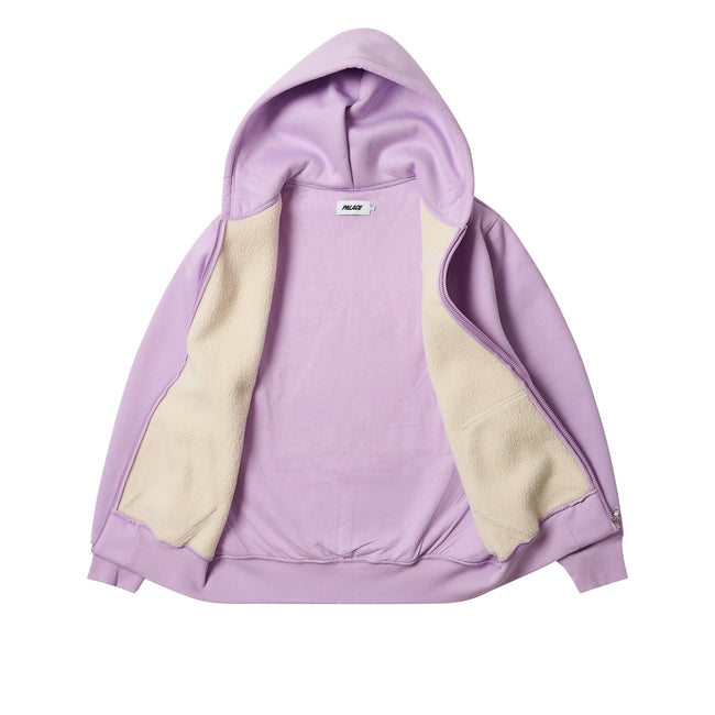 Palace Thermal Embossed P3 Zip Pastel Hoodie | WQJE-46380