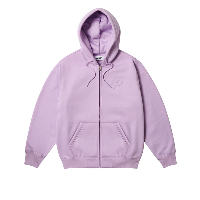 Palace Thermal Embossed P3 Zip Pastel Hoodie | WQJE-46380