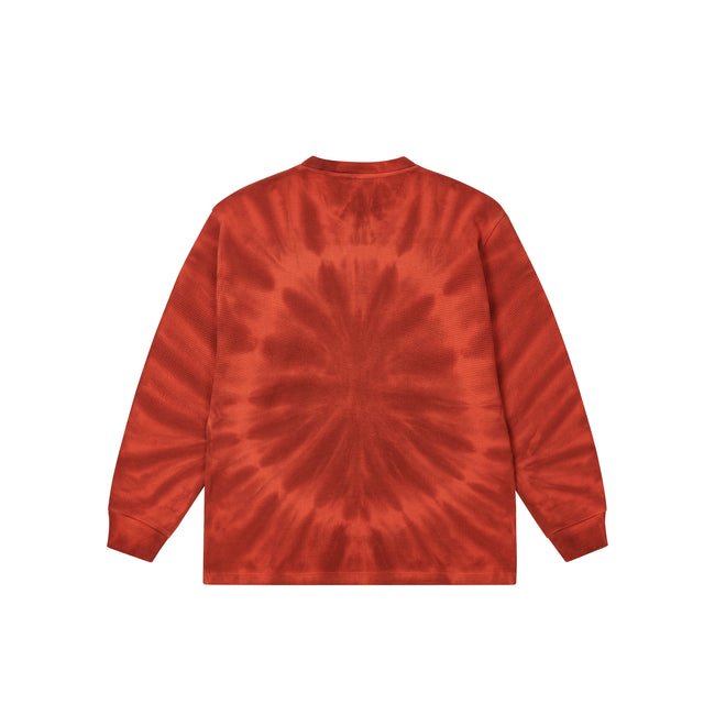 Palace Tie-dye Waffle Longsleeve Burnt Tops | XTEH-15069