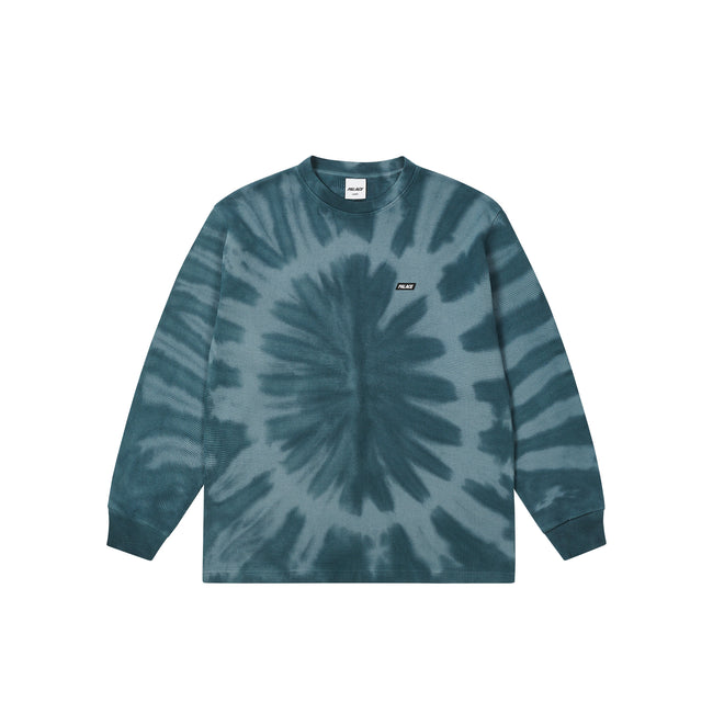 Palace Tie-dye Waffle Longsleeve Tops | ZJBS-50672