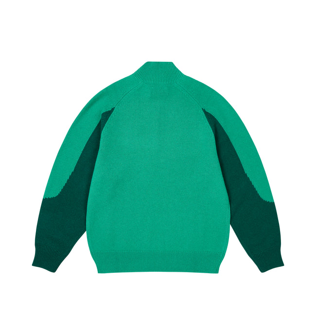 Palace Trial 1/4 Zip Knit Racey Tops | DFYR-84315