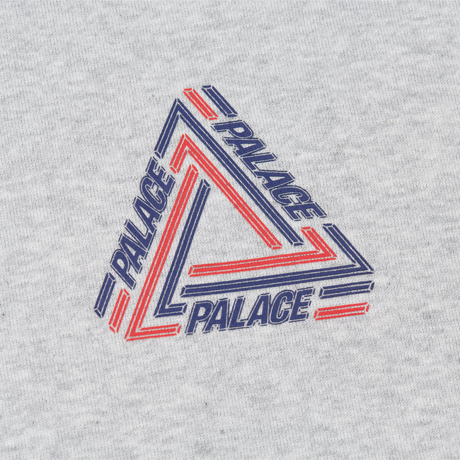 Palace Tri-line Marl Hoodie | SJDM-58027