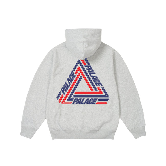 Palace Tri-line Marl Hoodie | SJDM-58027